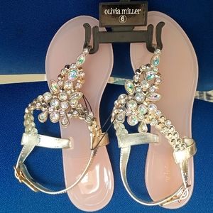 OLivia miLLer Jewel sandals